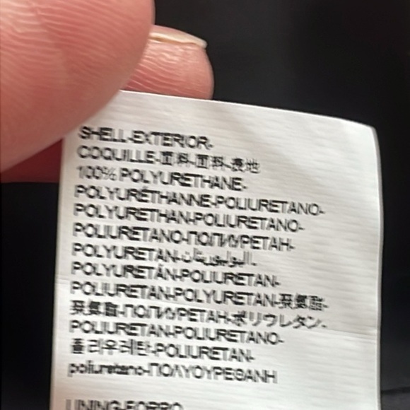 Desigual Woman Synthetic Acougué Black Vegan Leather Skirt, Size 38. - Picture 14 of 16